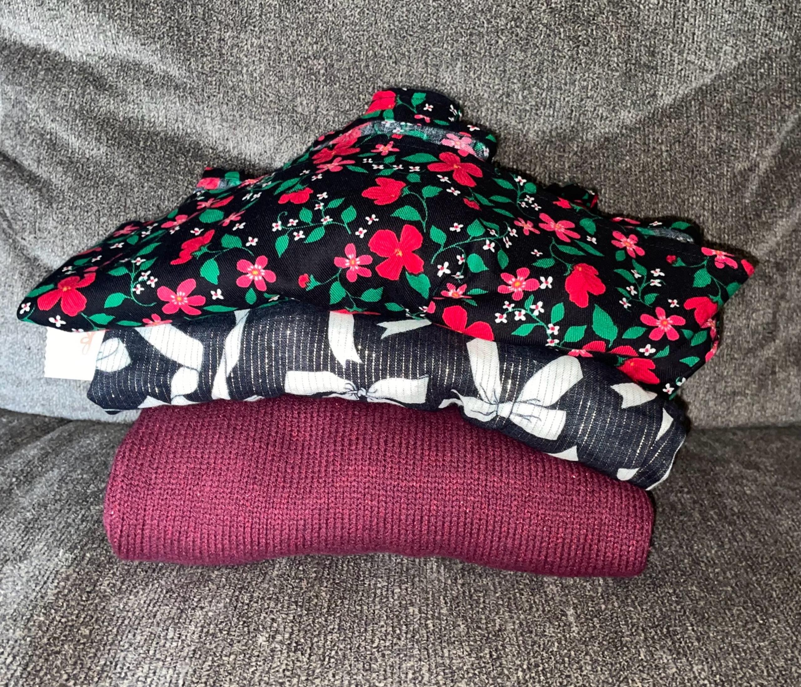 3 Brand New Girls Size 6/7 Small Cat & Jack Holiday Dress Lot