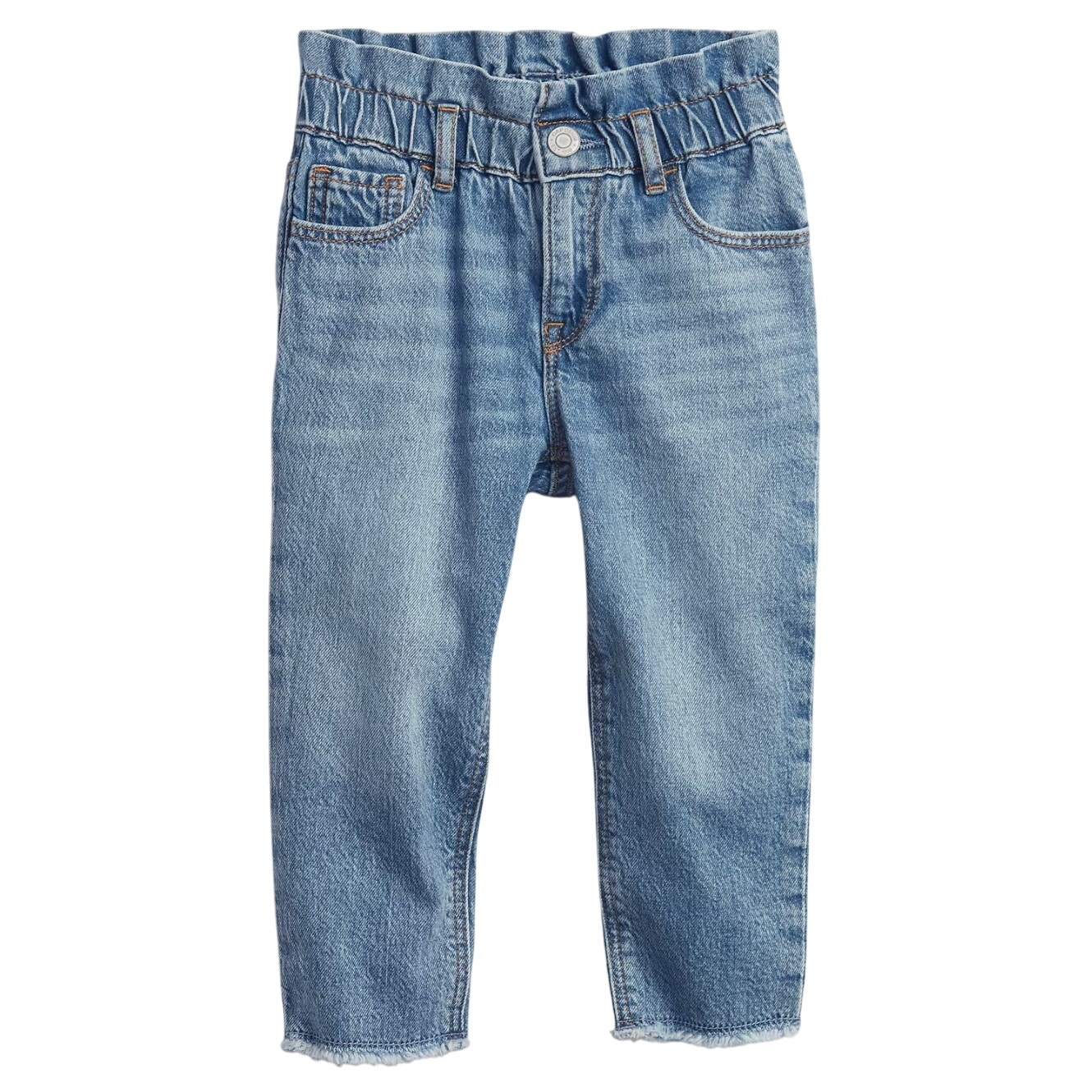 Gap Baby Girls Pull-On Just Like Mom Jeans in Blue, Size 12-18M