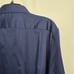 Dstrct&row Navy Blue Slim Fit Long Sleeve Button Up Collard Shirt Large