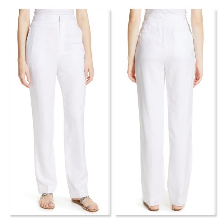 Tibi Sebastian High Waist Suiting Pants