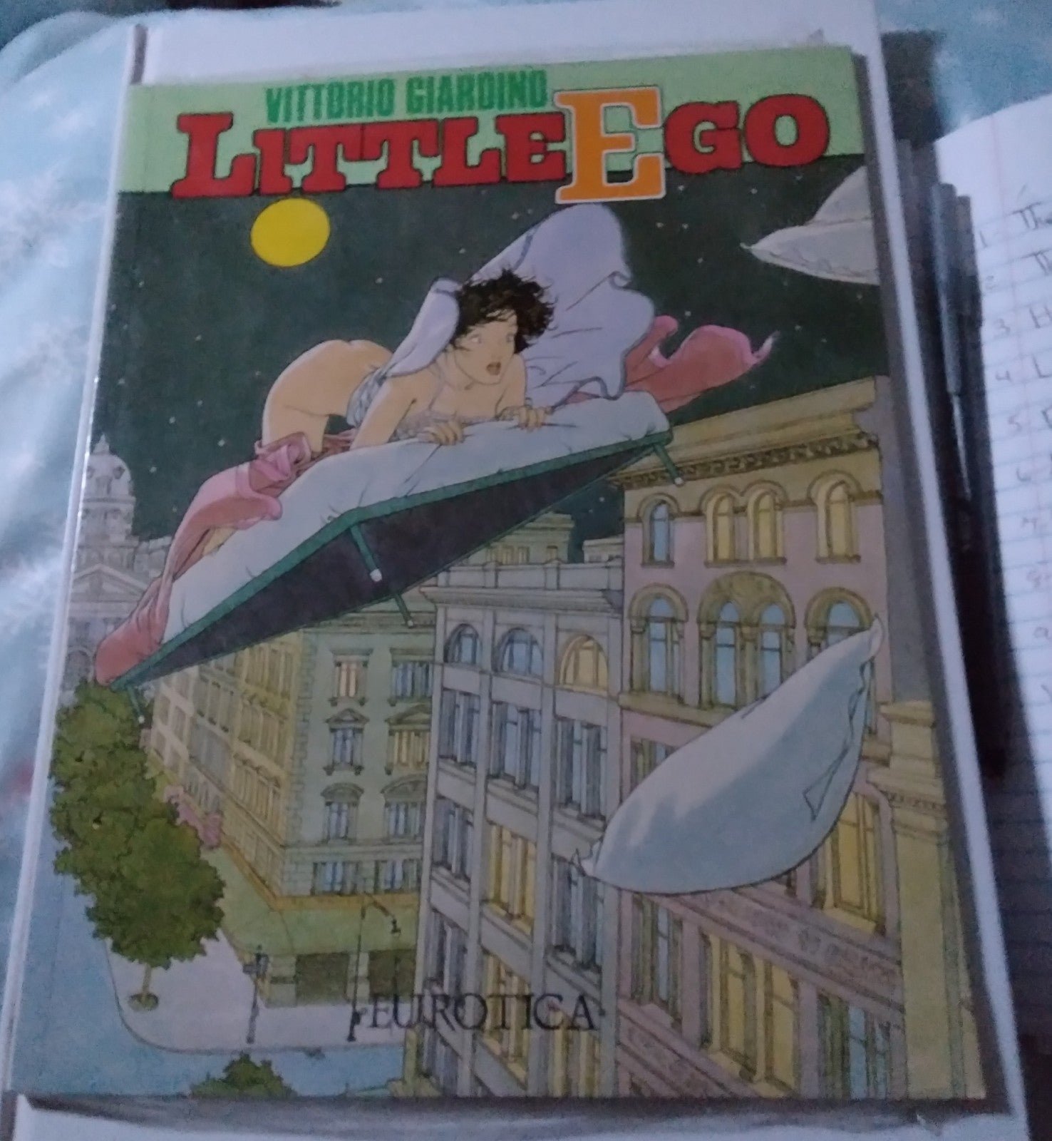 LittleEGo Book by Vittorio Giardino in 1989 Still In Plastic by EUROTICA