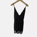 TULAROSA Romper Tank Shorts Embroidered Accent Onesie Large NWT