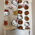 Hello Kitty Pumpkin Fall Faux Fur Throw Blanket Bundle