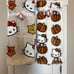 Hello Kitty Pumpkin Fall Faux Fur Throw Blanket Bundle
