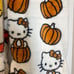 Hello Kitty Pumpkin Fall Faux Fur Throw Blanket Bundle