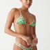 Frankies Bikinis LUMIA Triangle Bralette Bikini Top {L}