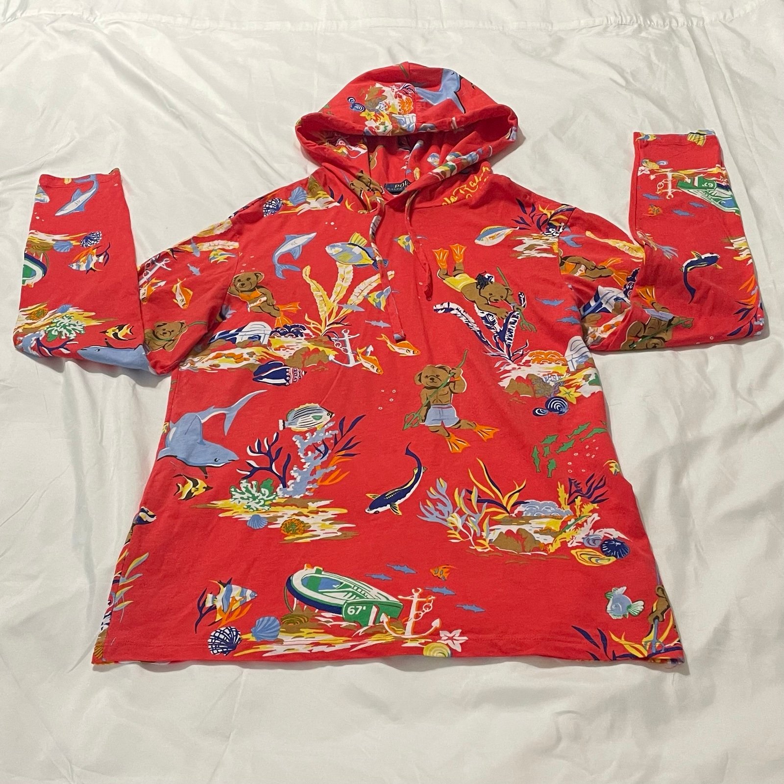 Big boys polo hoodie