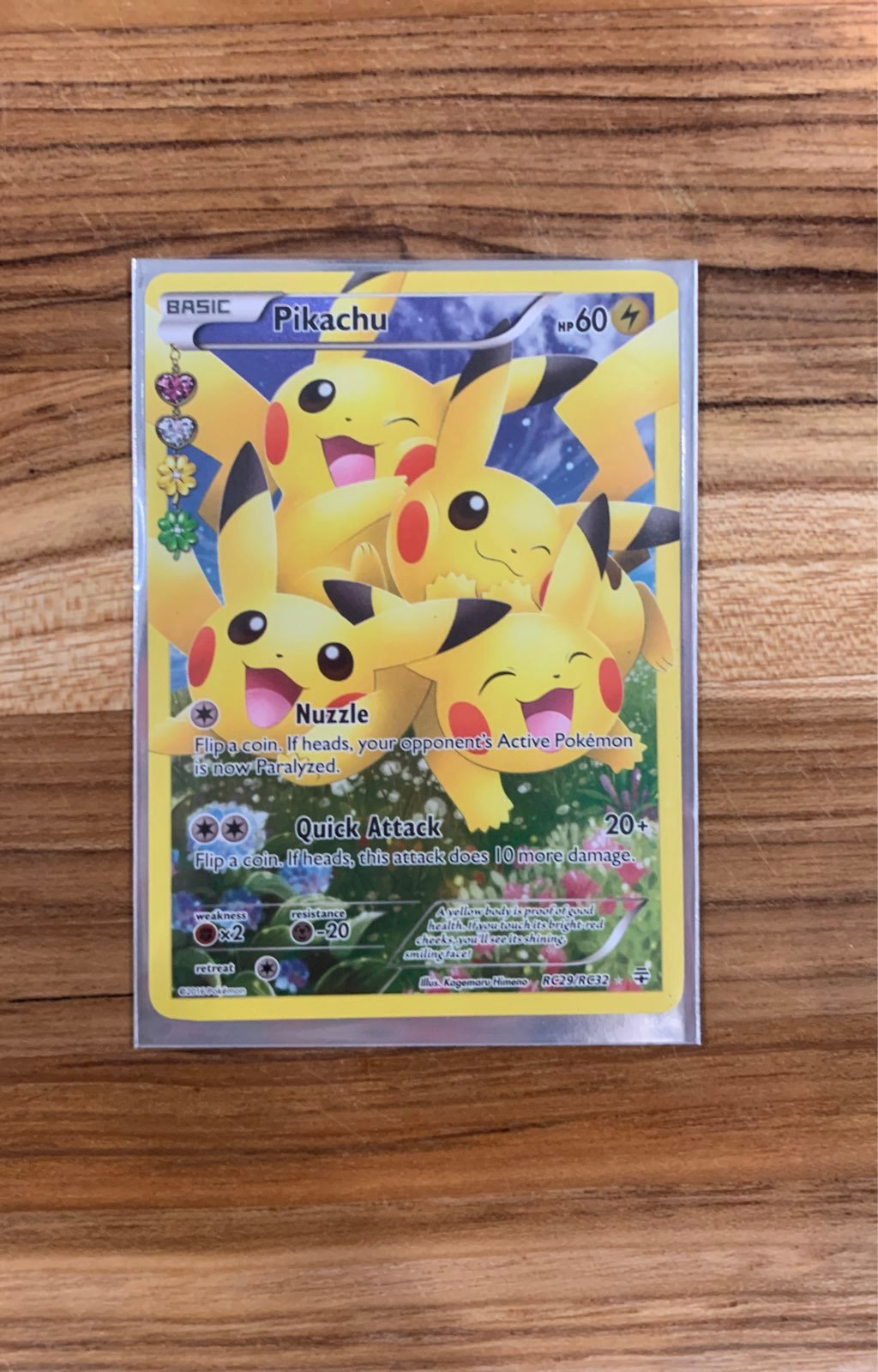 Pikachu Full Art Generations Card