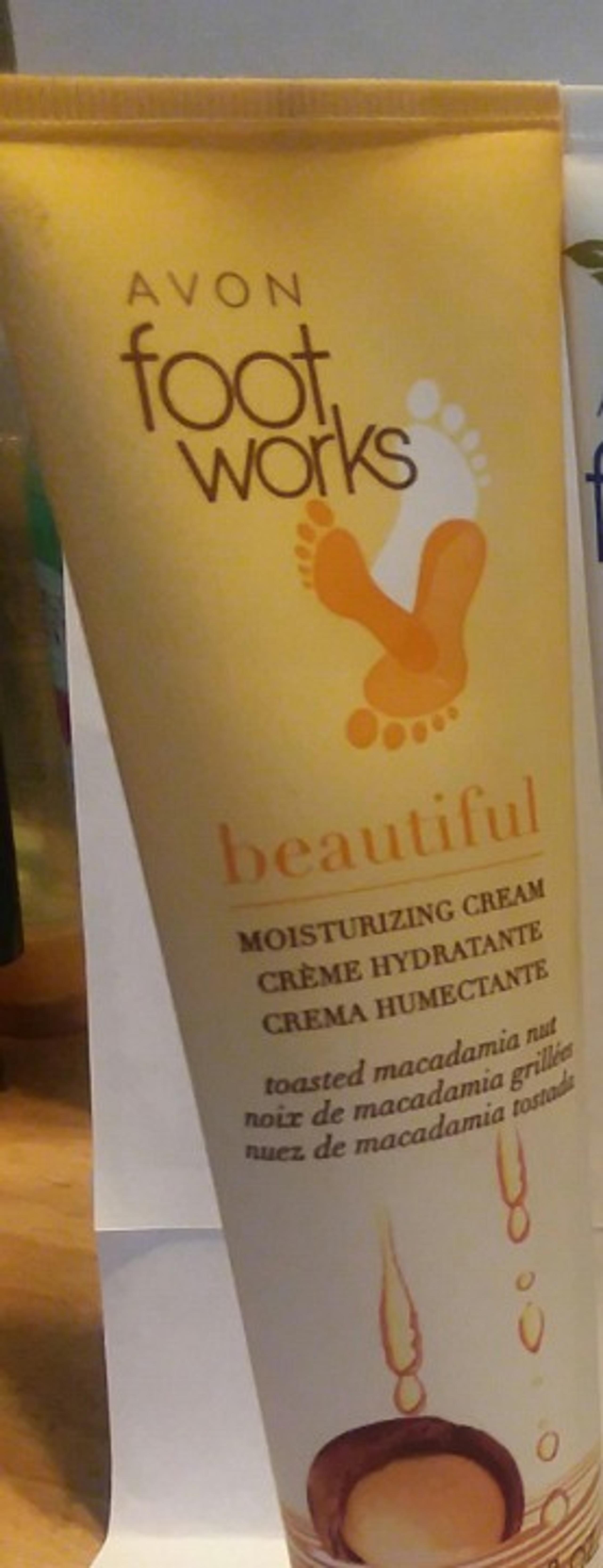 Avon foot works beautiful ginger & white tea clay mask. 100 ml. 3.4 fl oz