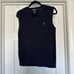 Navy Blue Women’s Polo by Ralph Lauren Medium Cotton Cable Knit Sweater Vest