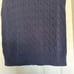 Navy Blue Women’s Polo by Ralph Lauren Medium Cotton Cable Knit Sweater Vest