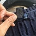 Navy Blue Women’s Polo by Ralph Lauren Medium Cotton Cable Knit Sweater Vest