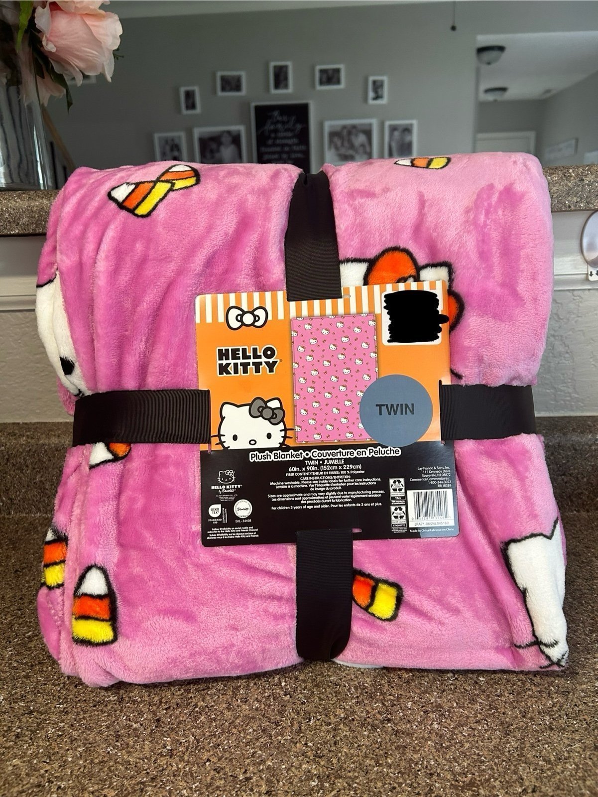 Hello Kitty Halloween/Fall blanket! 2024 New Release!