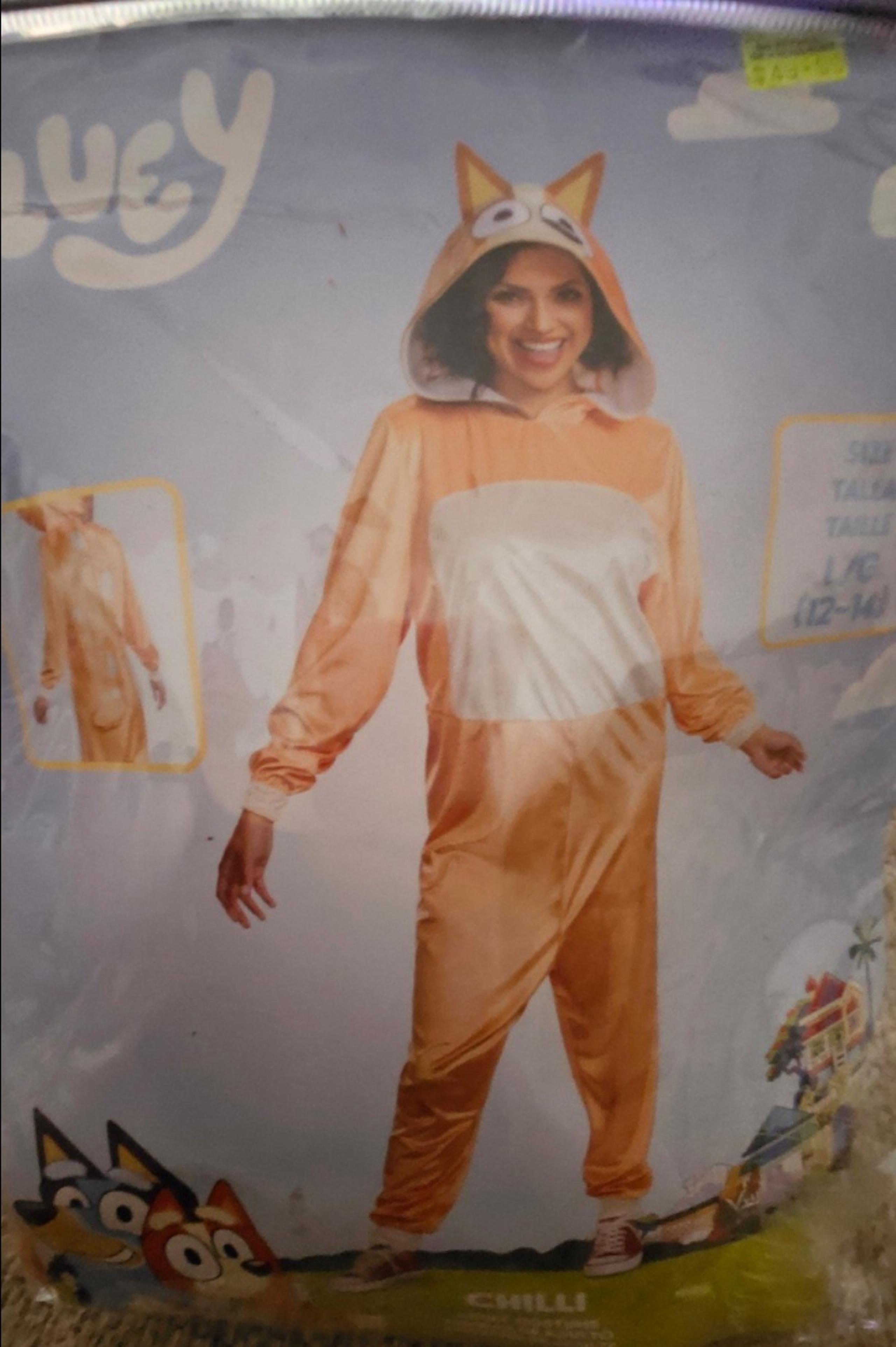 Bluey chili mom costume large