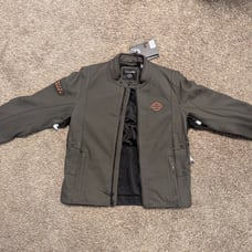 Harley Davidson Mens Size M Paradigm Triple Vent System 2.0 Olive Green Jacket