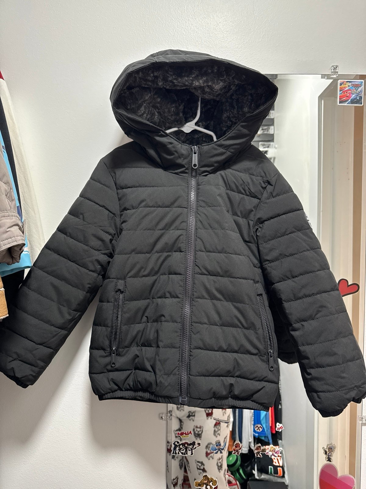 Abercrombie Kids Boys Winter Coat Fleece Puffer 5/6