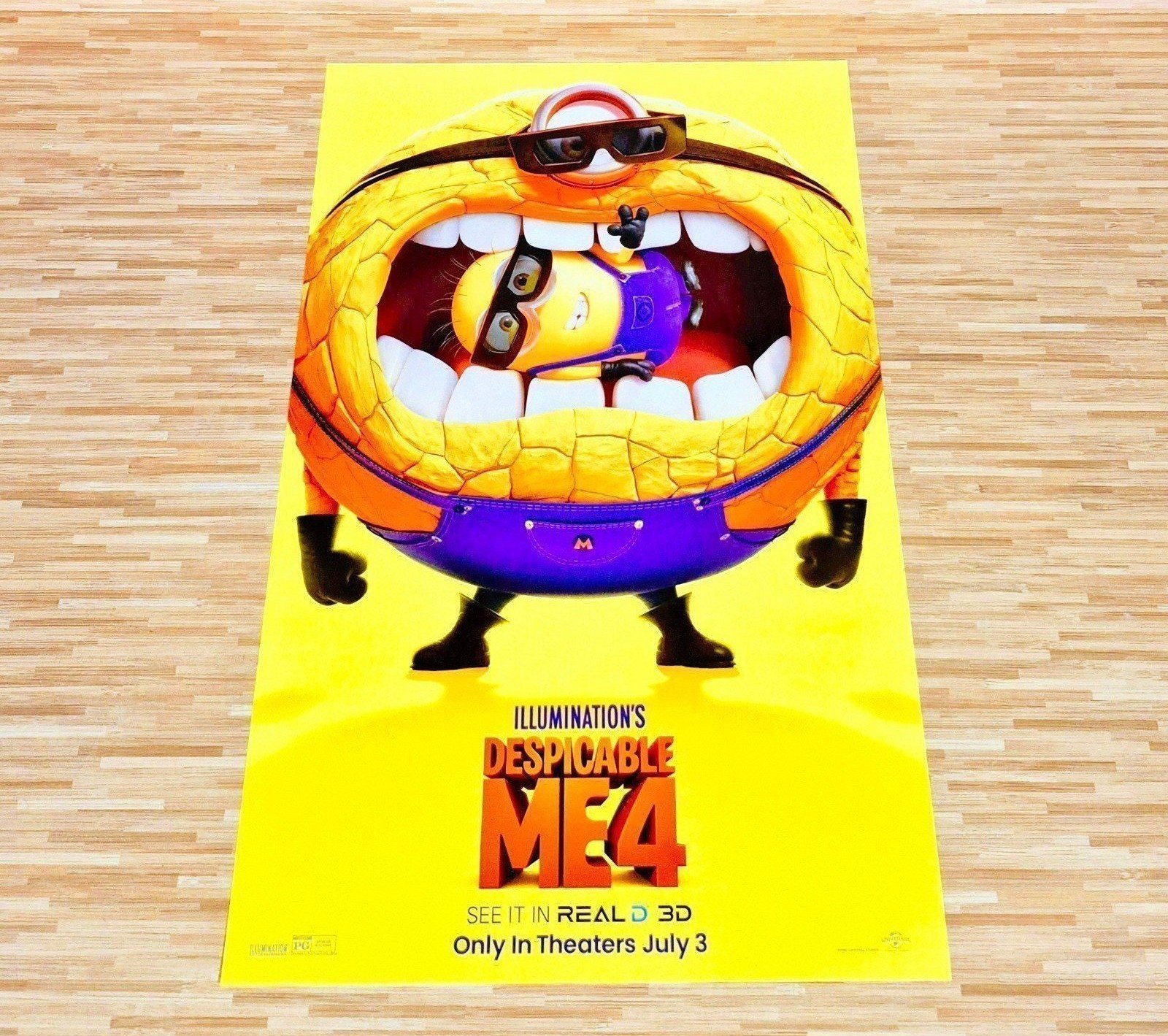 New!!! Despicable Me 4: Movie Poster