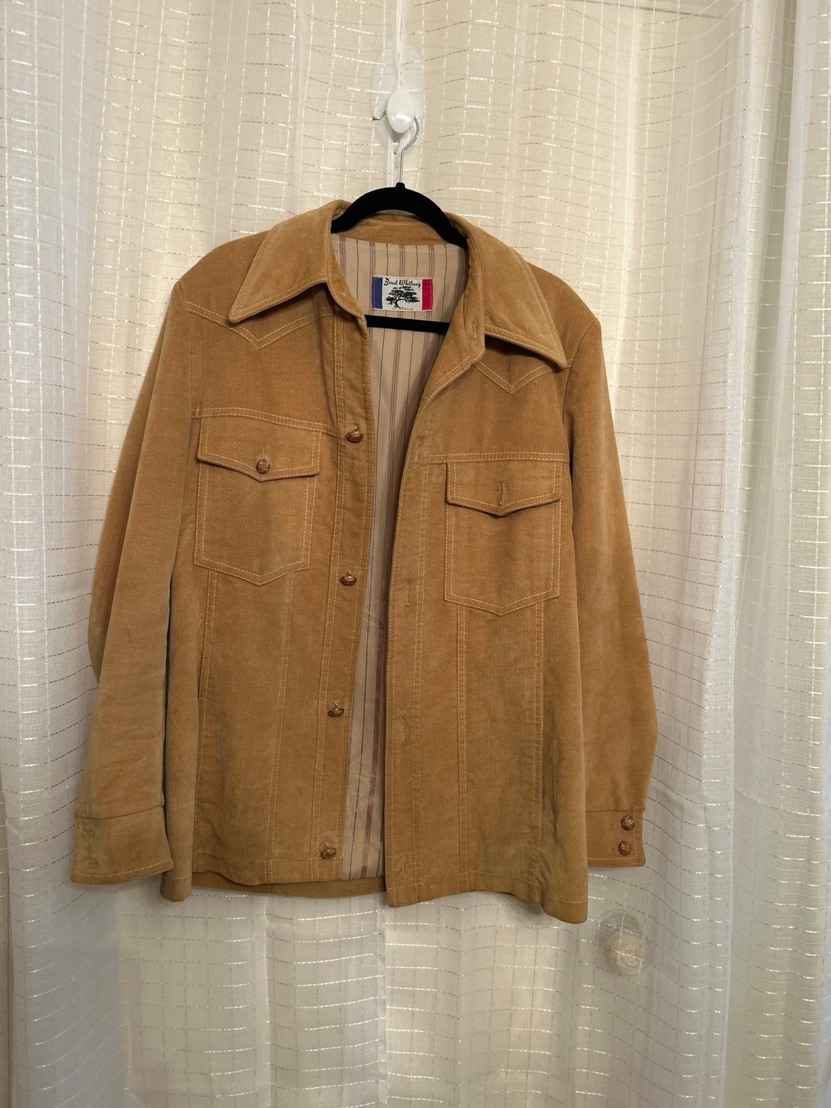 VTG Brad Whitney - Soft Corduroy Western Sport Coat - size 40