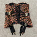 Honey Birdette Chastity Leopard Corset - BNWT