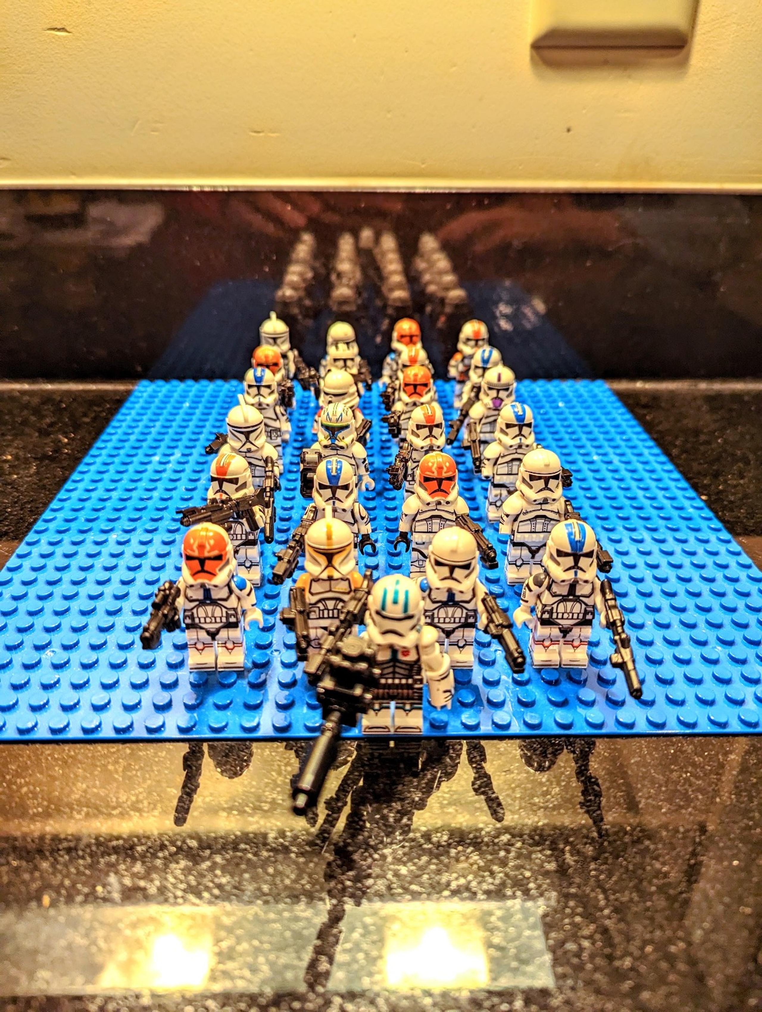 25 Lego Star Wars Clone Minifigures