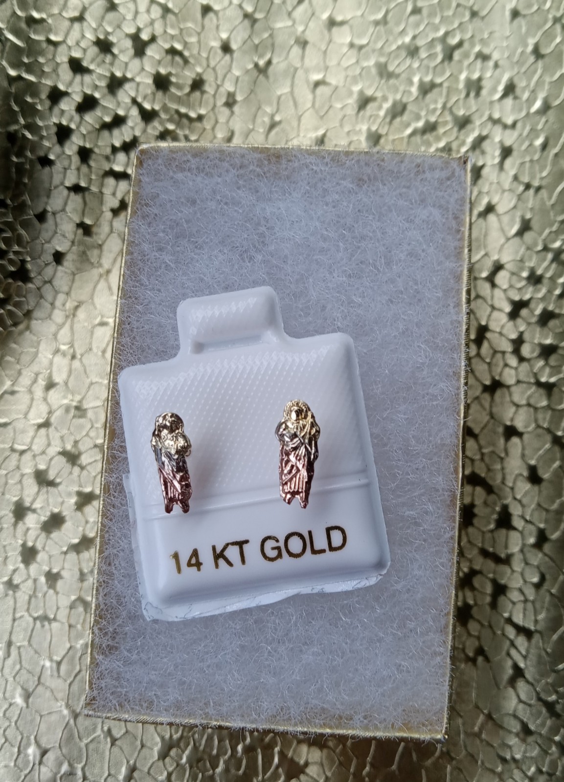 14k gold earrings