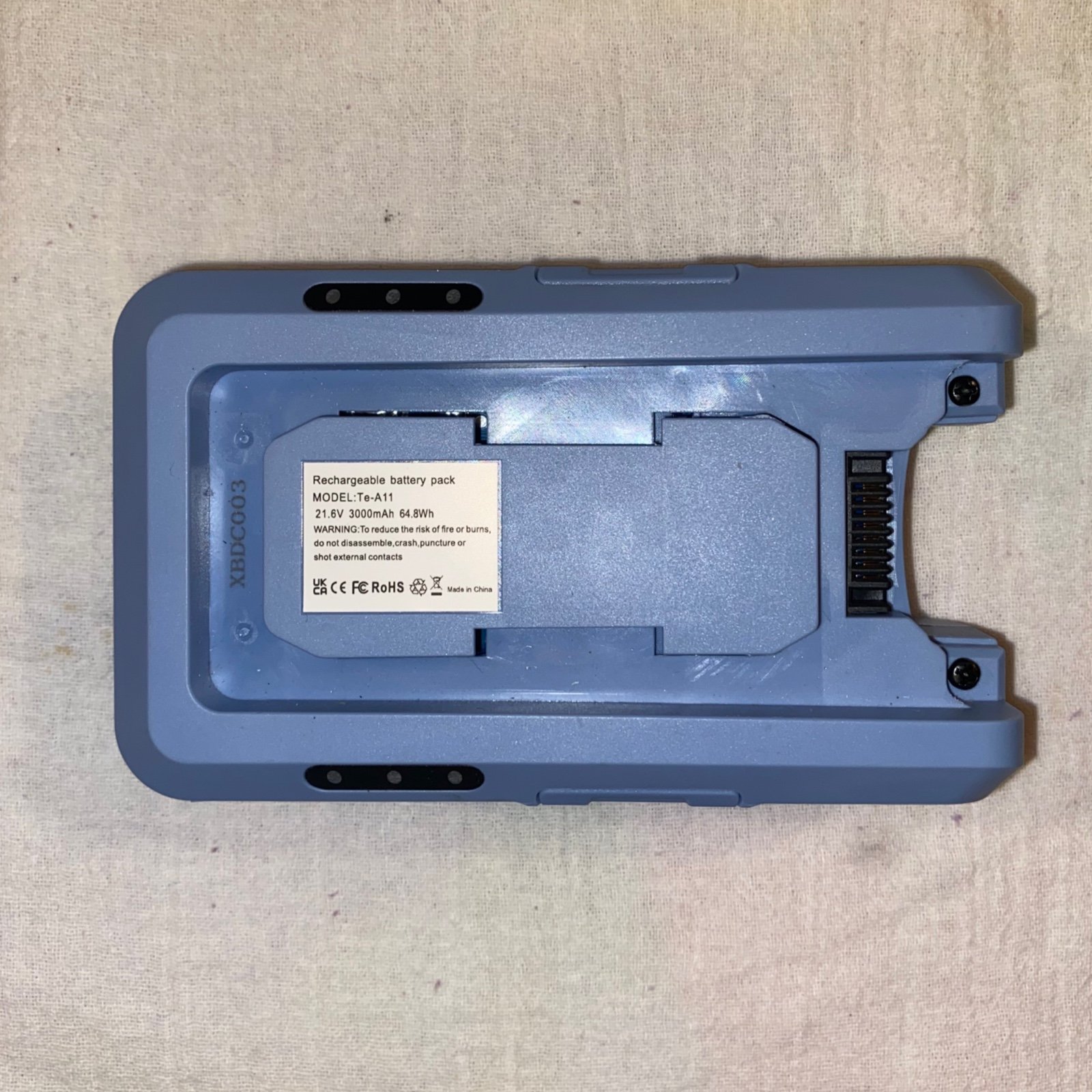 Vacuum Replacement Battery Model Te-A11 for Tineco A11 Cordless Vacuum Cleaners