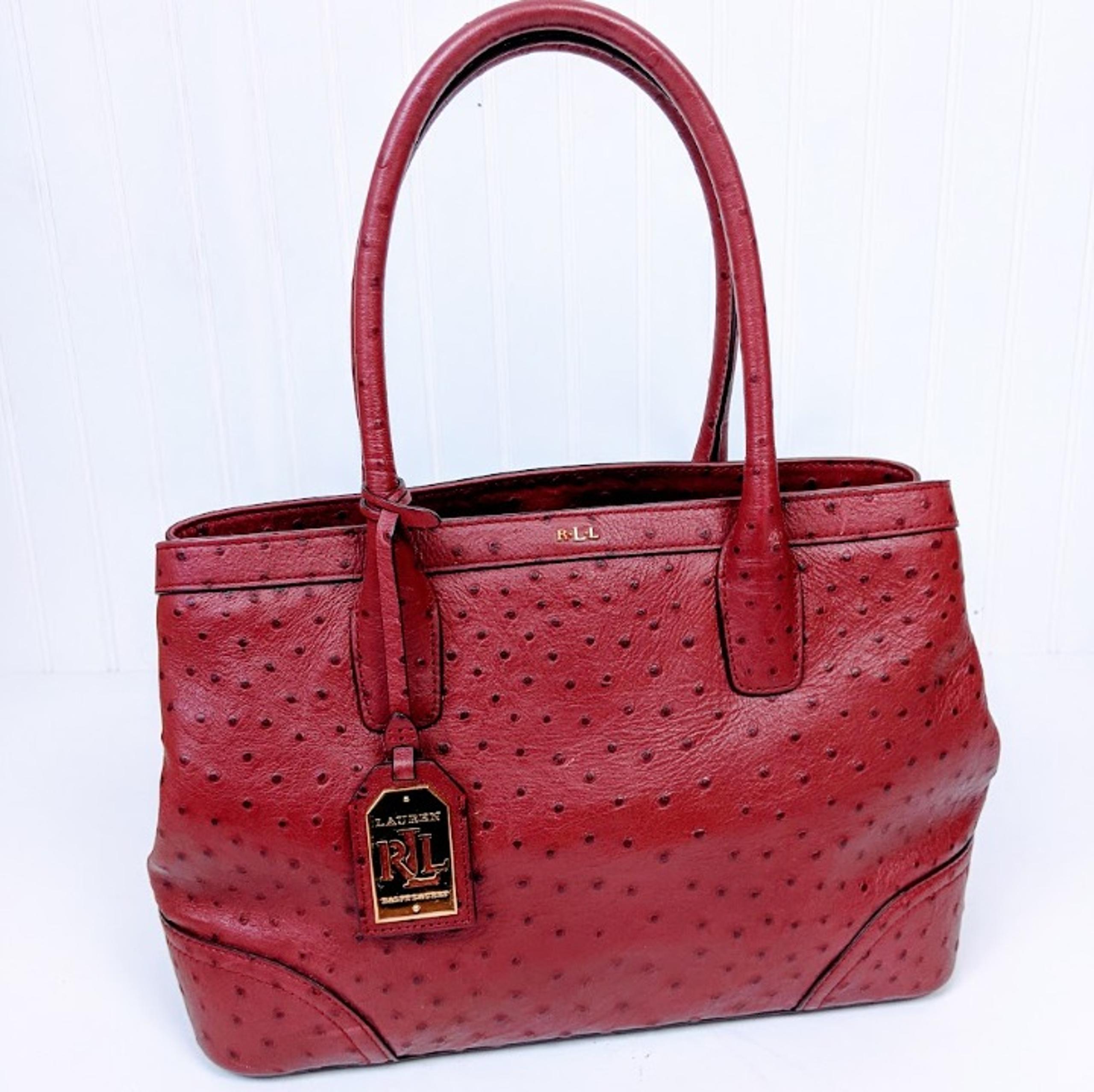 LRL Ralph Lauren Womens Satchel Handbag