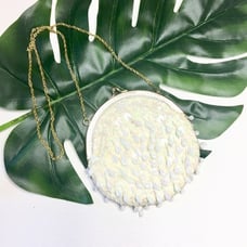 NEW Beaded Cocktail Shoulder Bag Beaded