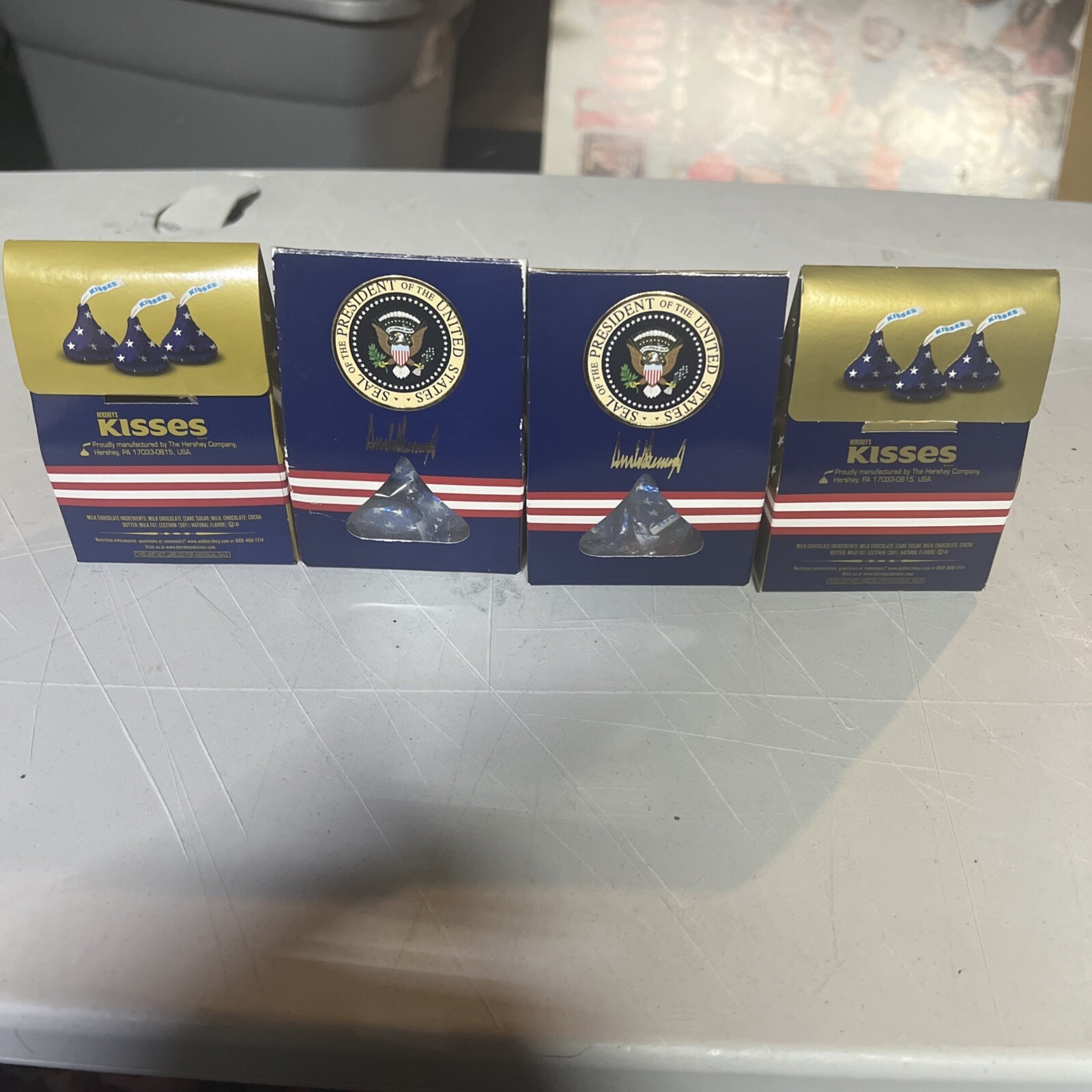 4 President Donald Trump White House VIP Guest Hershey Kisses Air Force 1