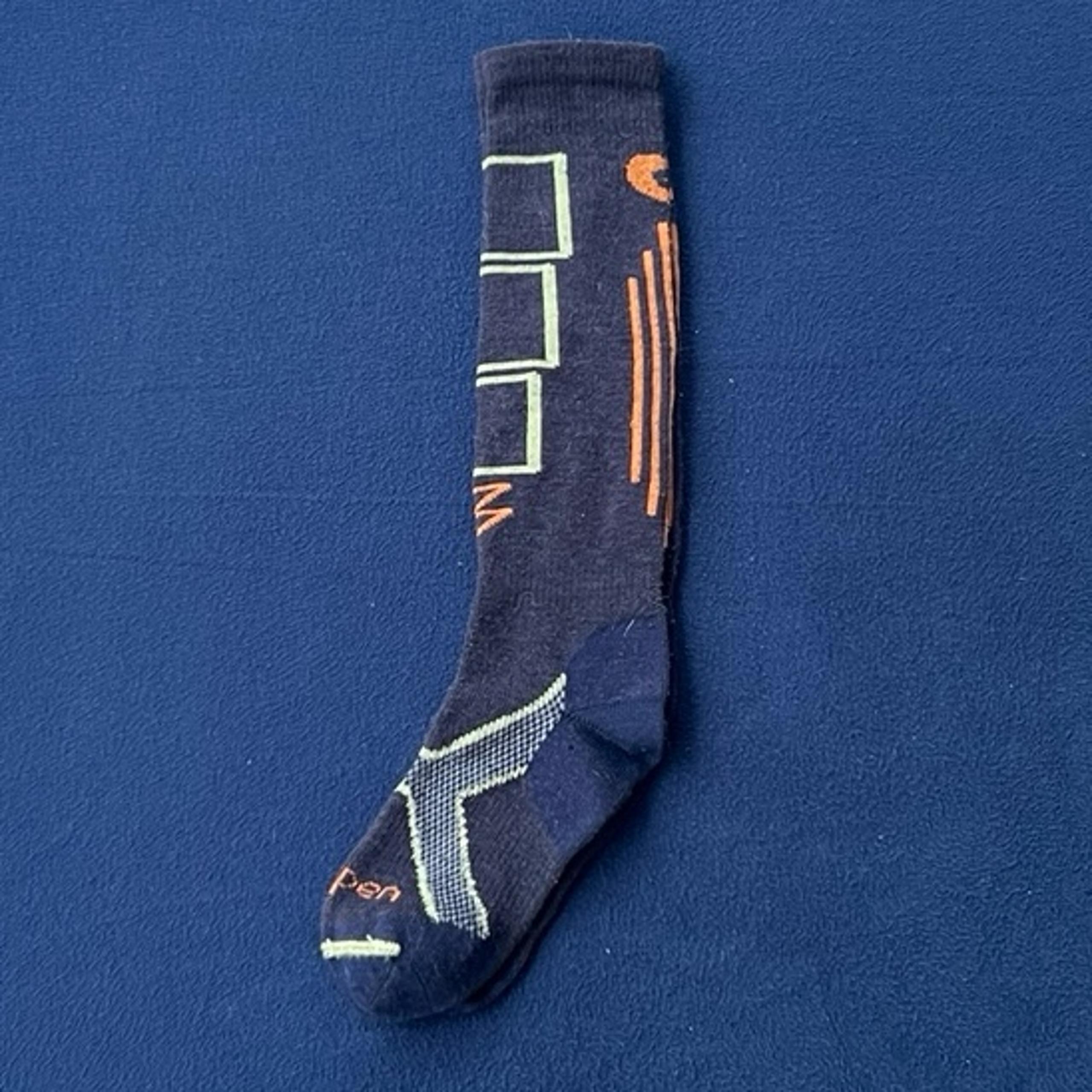 Lorpen STL 1127 Tri Layer Socks Ski and Snowboard Navy Men’s Small
