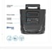 Tzumi Megabass LED Jobsite Speaker