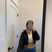 Cropped puffer jacket