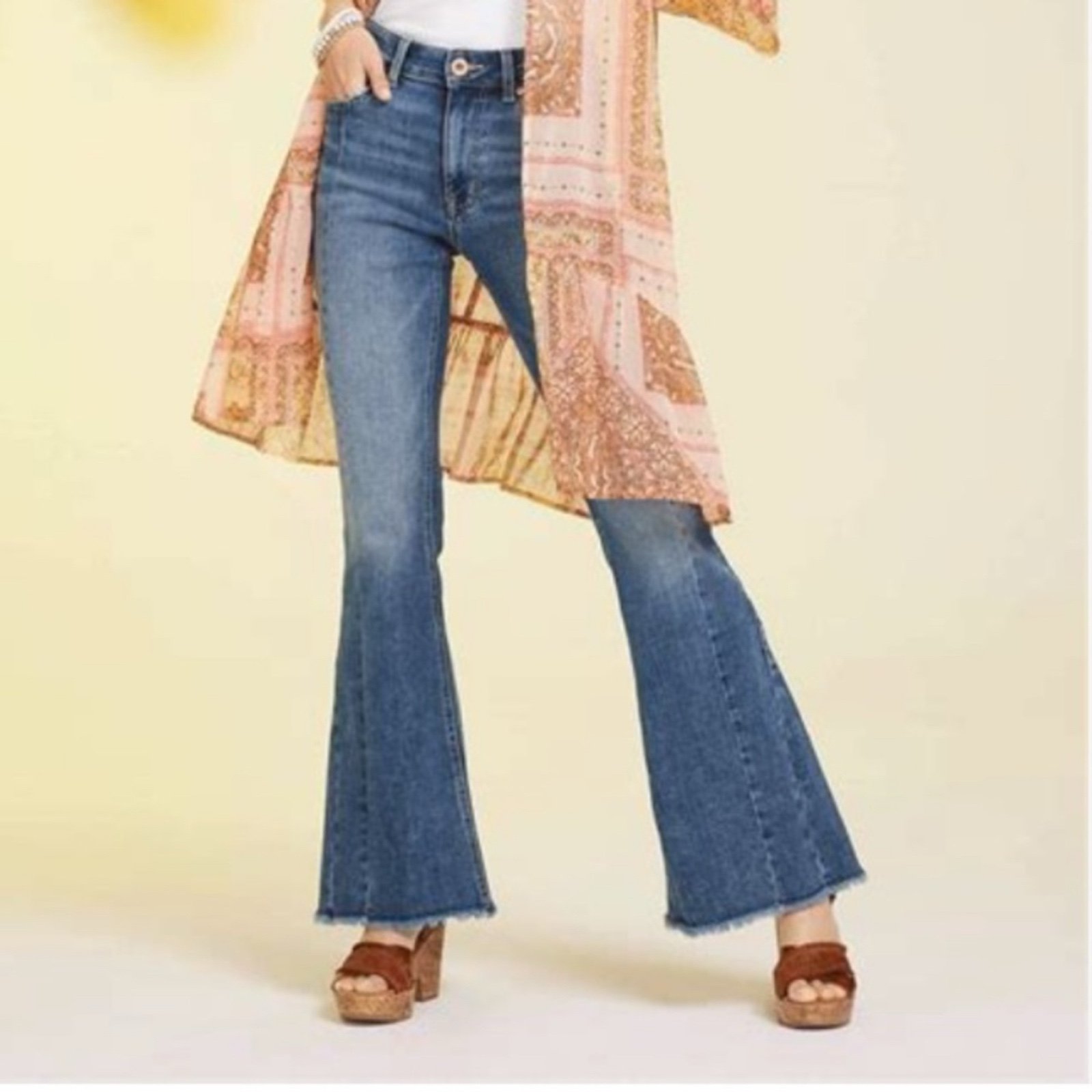 Edgely High Rise Flare Jeans Woman’s Size 12