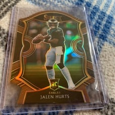 Jalen Hurts select Copper dye cut
