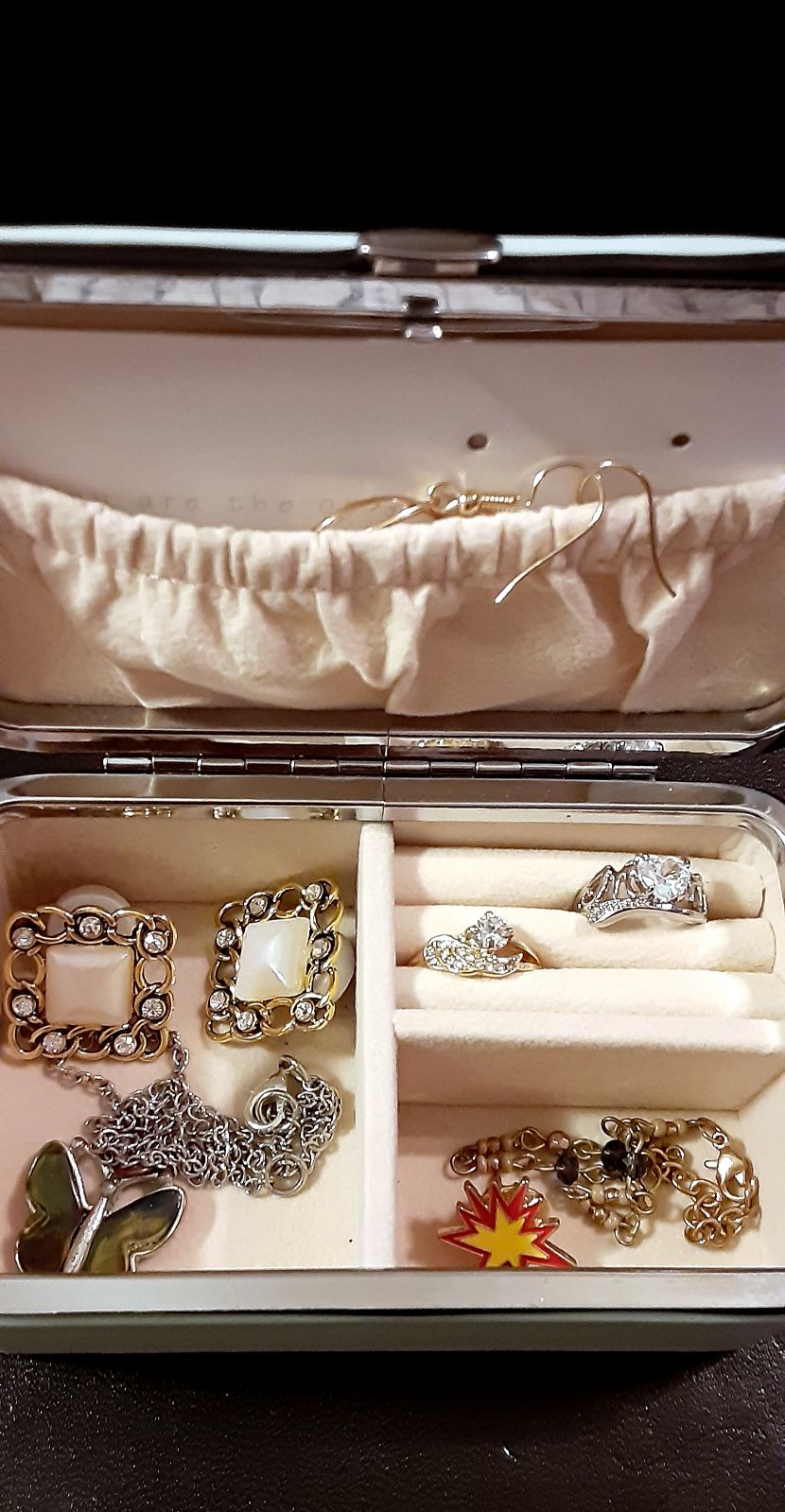 Prepackaged Travel Jewelry Box