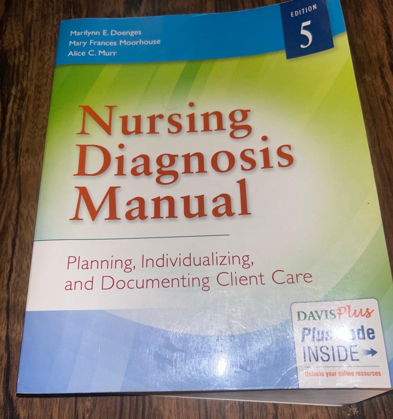 Nursing Diagnosis Manual Textbook Edition 5