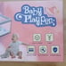 Baby Playpen Baby Playard, Playpen for Babies and Toddlers with Gate, 51 x51 ×27