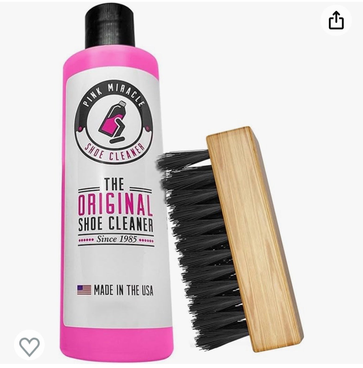 Pink Miracle shoe cleaner 5 (Five) packages