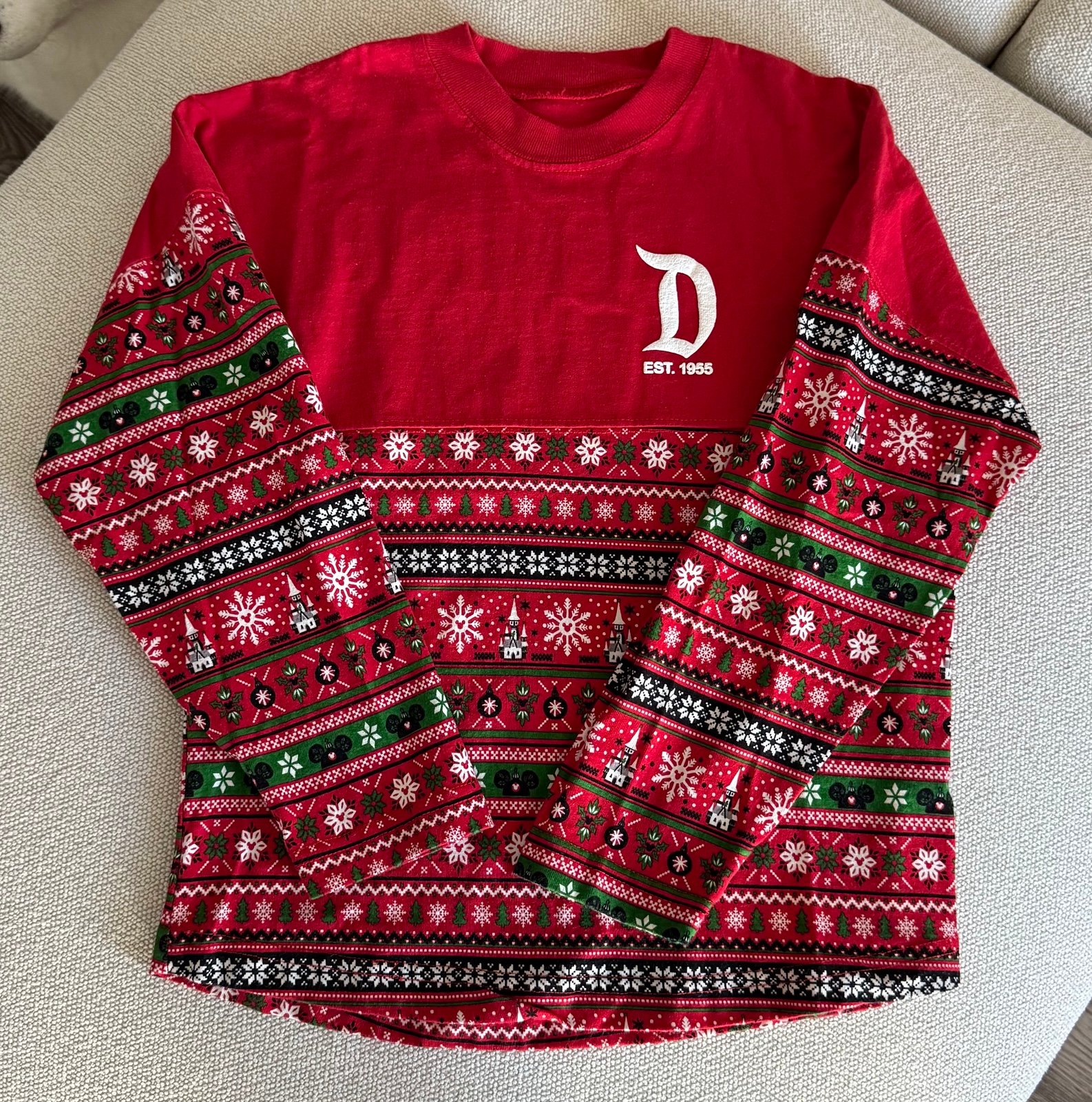 Disney Christmas Spirit Jersey