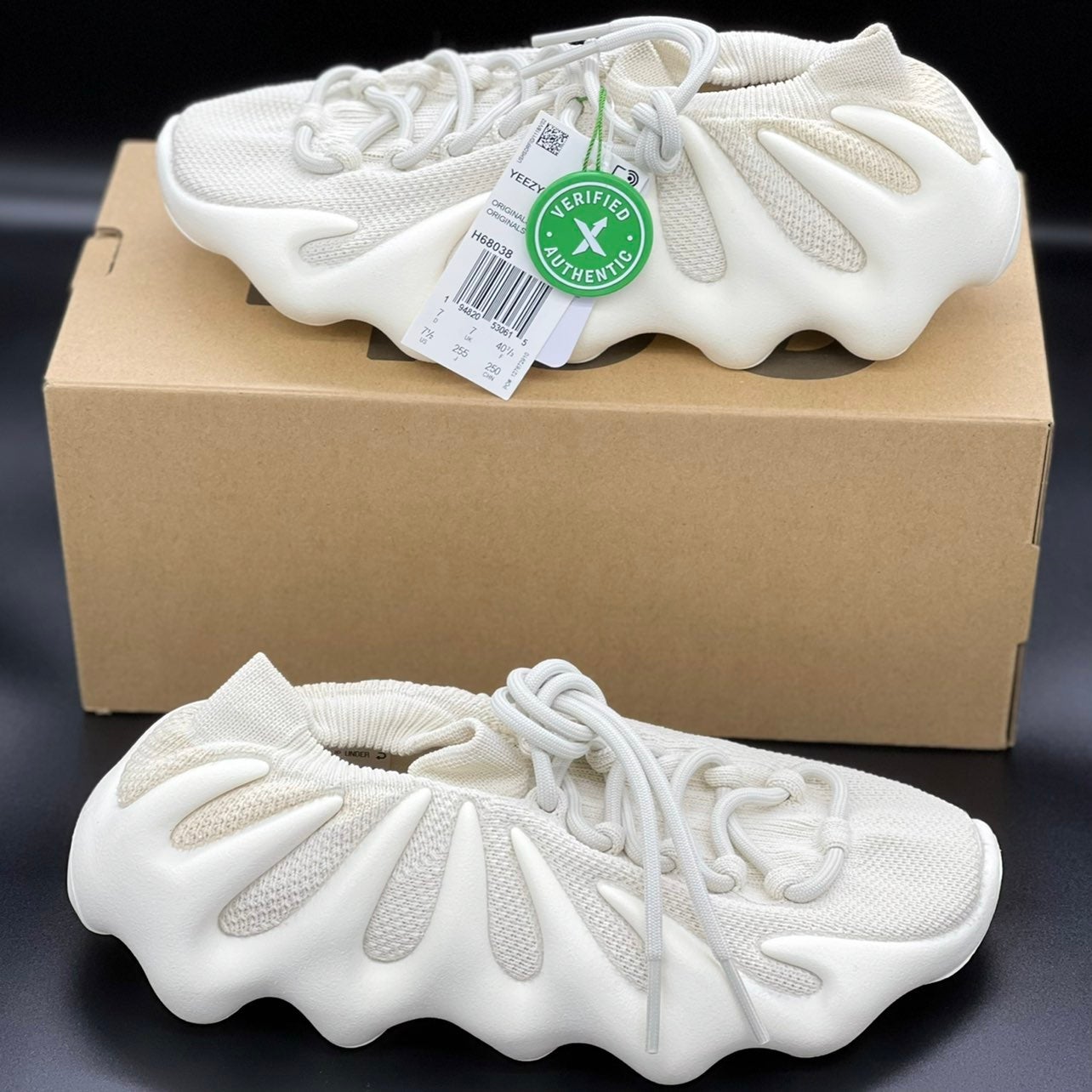 Adidas Yeezy Boost 450-Cloud White