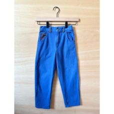 OshKosh B'gosh Vintage Blue Denim Jeans with Plaid Pockets