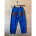OshKosh B'gosh Vintage Blue Denim Jeans with Plaid Pockets