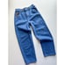 OshKosh B'gosh Vintage Blue Denim Jeans with Plaid Pockets