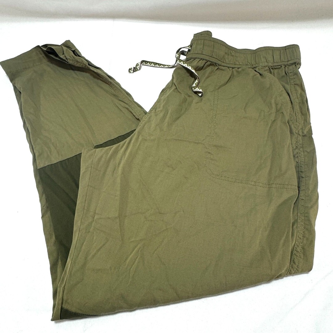 Burton Joy Pants Women's Size XL Beige Elastic Waist Pockets Durable Goods