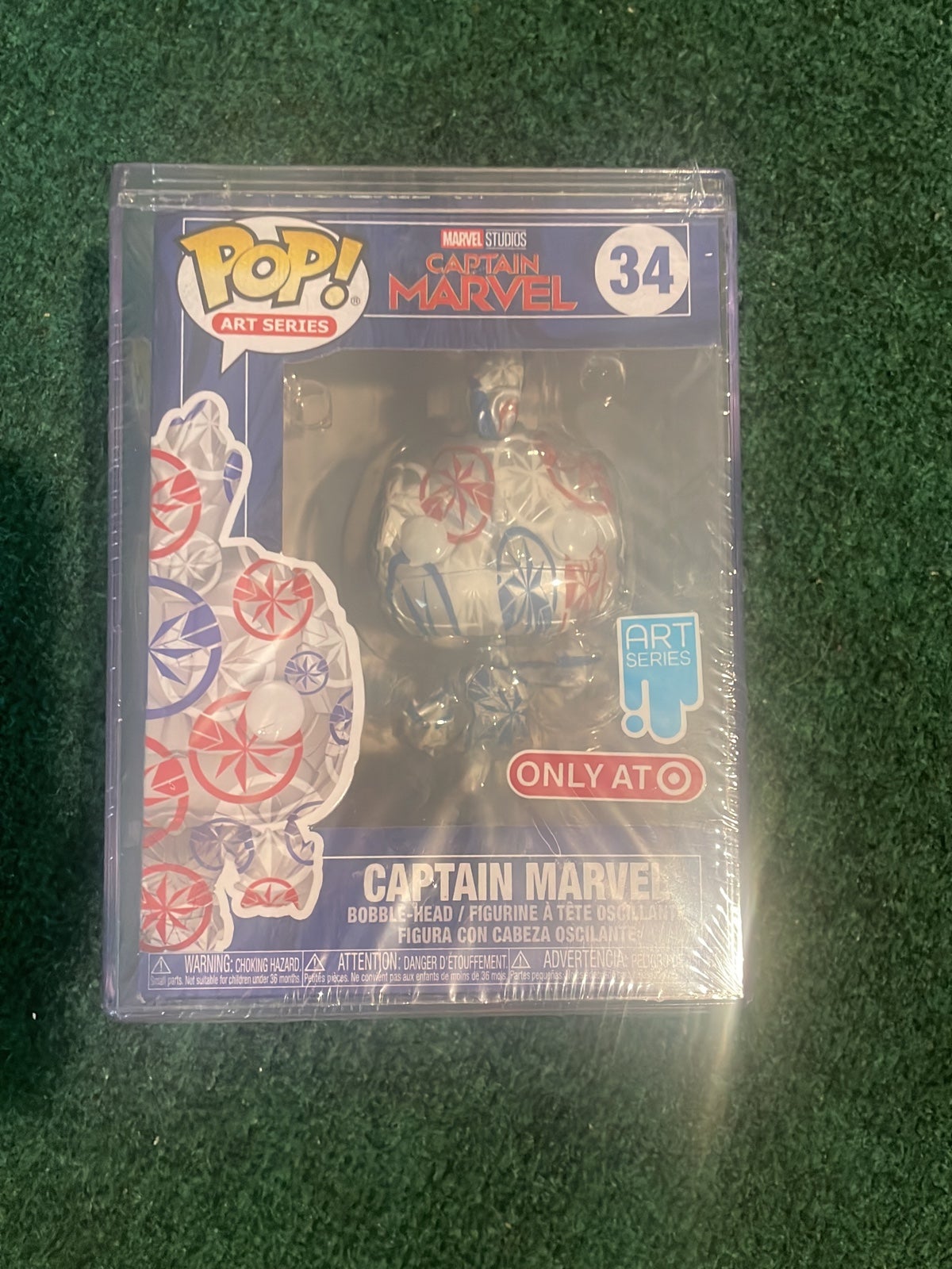 Disney Marvel's Captain Marvel POP! Vinyl Bobble-Head Figure By Funko