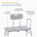 Drive 12011kd-1 Plastic Tub Transfer Bench with Adjustable Backrest