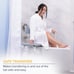 Drive 12011kd-1 Plastic Tub Transfer Bench with Adjustable Backrest