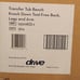 Drive 12011kd-1 Plastic Tub Transfer Bench with Adjustable Backrest