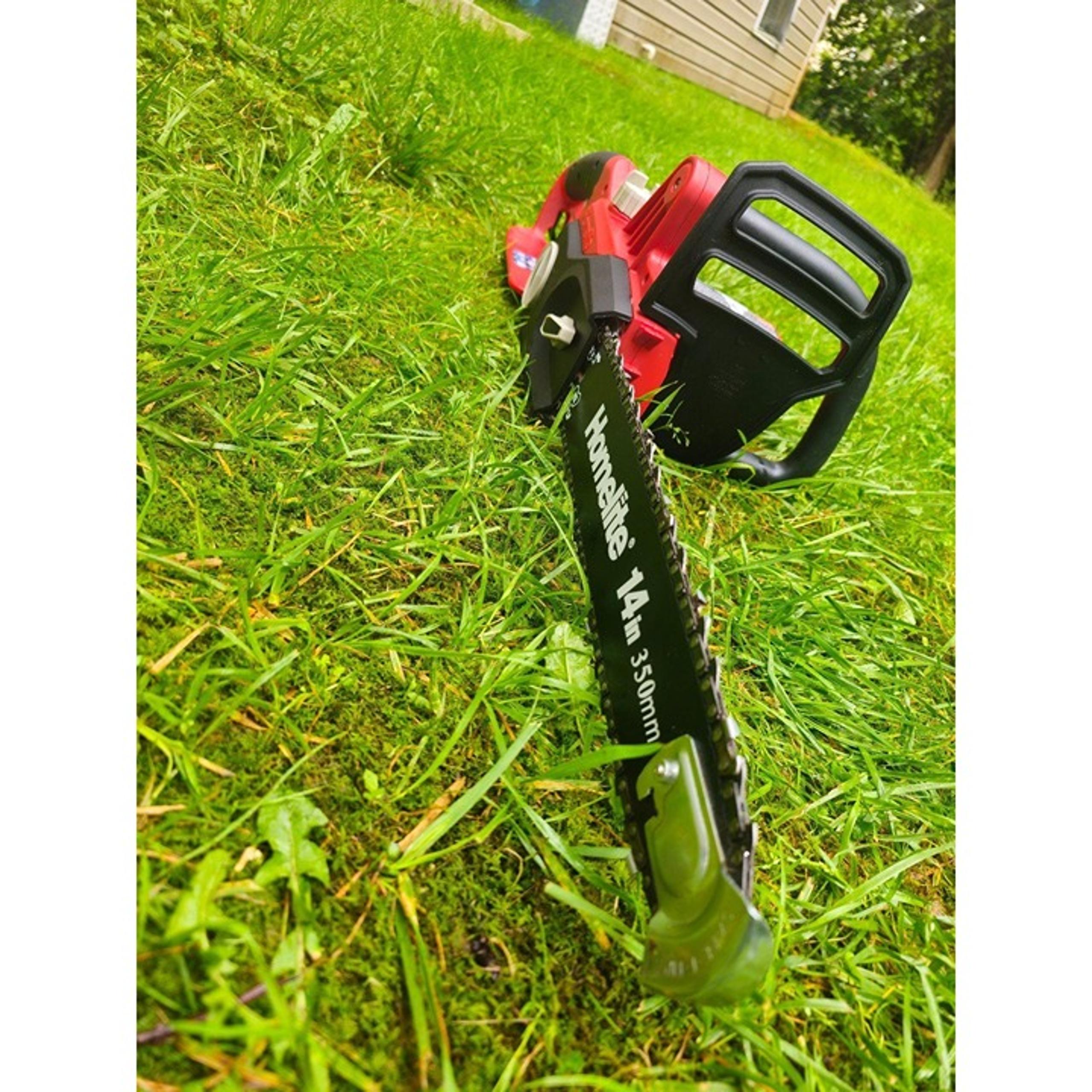 Chainsaw 14 in, Corded Electric Homelite