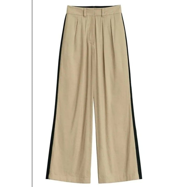 Rag & Bone Shelly Wide Leg Linen Pant - Size 4